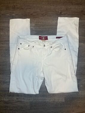 Lucky Brand Women's White Skinny Jeans - Clean White Denim